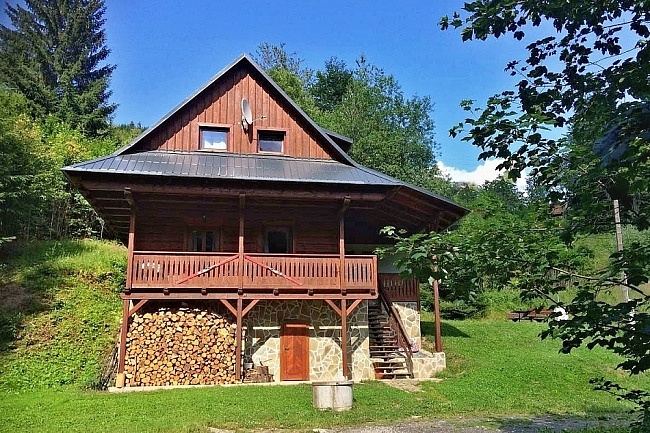 Chata v lese - Javorníky - Leskové - Beskydy