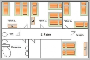Wellness chalupa Pradd - Reovsk vodopdy