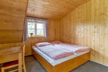 Chalupa se saunou - vhled na al - Krkonoe