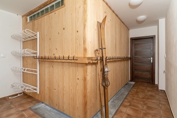 Chalupa se saunou - vhled na al - Krkonoe