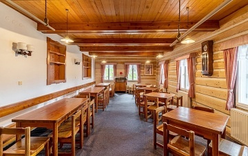 Chalupa se saunou - vhled na al - Krkonoe