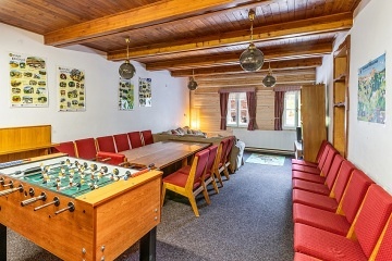 Chalupa se saunou - vhled na al - Krkonoe