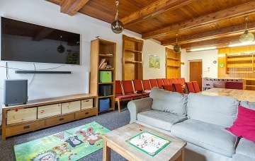 Chalupa se saunou - vhled na al - Krkonoe