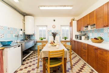 Chalupa se saunou - vhled na al - Krkonoe