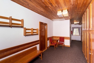 Chalupa se saunou - vhled na al - Krkonoe