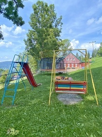 Chalupa se saunou - vhled na al - Krkonoe