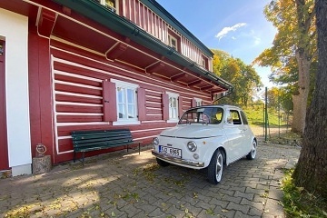 Chalupa se saunou - vhled na al - Krkonoe