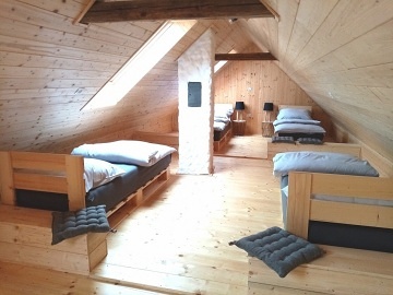 Chalupa s apartmány Třeboňsko - jižní Čechy