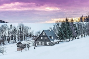 Rouben chalupa s terasou - Na Vrch - enkovice