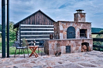 Rouben chalupa s terasou - Na Vrch - enkovice