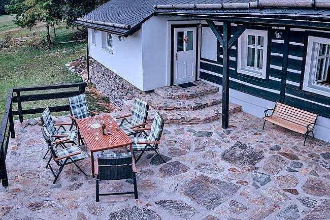 Rouben� chalupa se saunou - Na Vr��ch - �enkovice