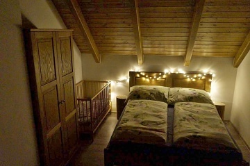 Chalupa sauna a kachlov kamna - Vrbno p. Praddem