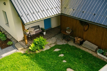 Chalupa sauna a kachlov� kamna - Vrbno p. Prad�dem