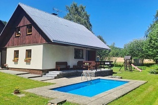 Chalupa s baz�nem - �ervenohorsk� Sedlo - Jesen�ky