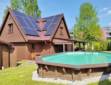 Chata terasa a bazn - Prodn rezervace Rejvz