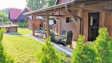 Chata terasa a bazn - Prodn rezervace Rejvz