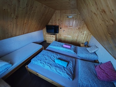 Chata terasa a bazn - Prodn rezervace Rejvz