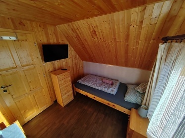 Chata terasa a bazn - Prodn rezervace Rejvz