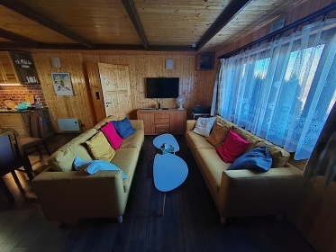 Chata terasa a bazn - Prodn rezervace Rejvz