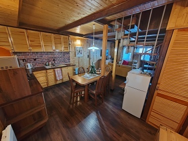 Chata terasa a bazn - Prodn rezervace Rejvz