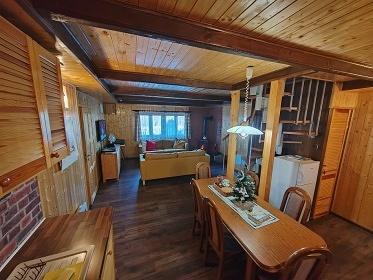 Chata terasa a bazn - Prodn rezervace Rejvz