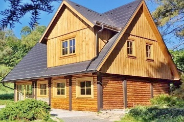 Srub bazén a sauna - Jeseníky - Zlaté Hory