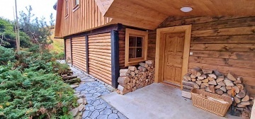 Srub bazén a sauna - Jeseníky - Zlaté Hory
