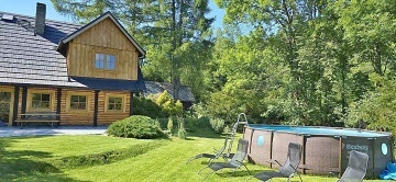 Srub bazén a sauna - Jeseníky - Zlaté Hory