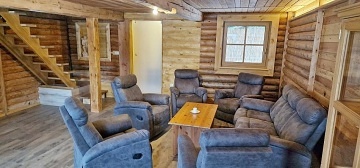 Srub bazén a sauna - Jeseníky - Zlaté Hory