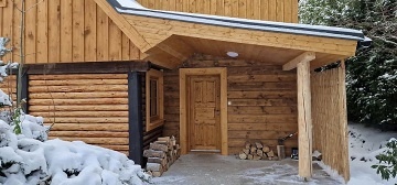 Srub bazén a sauna - Jeseníky - Zlaté Hory