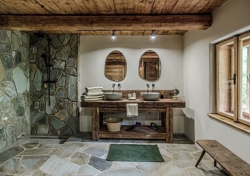 Chata na samot - wellness a jezrko - Beskydy