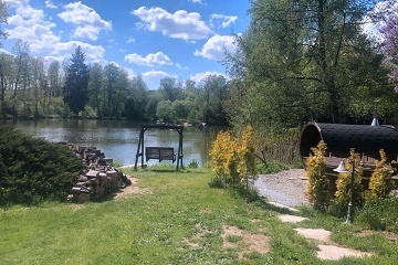 Chalupa wellness a rybnk - Tel - Mrkotn