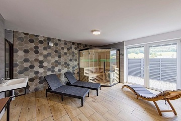 Chalupa s wellness - rozhledna Zlat Chlum