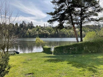 Chata se saunou - pehrada Hracholusky