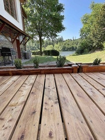 Chata se saunou - pehrada Hracholusky