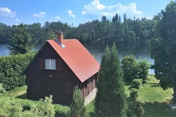 Chata u vody - pehrada Hracholusky - Plzesk ZOO