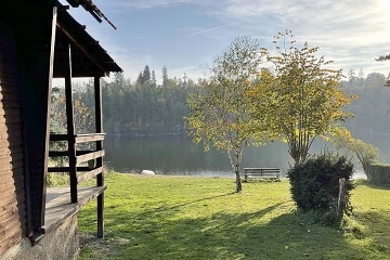 Chata u vody - pehrada Hracholusky - Plzesk ZOO