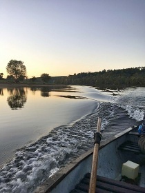 Chata u vody - přehrada Hracholusky - Čerňovice