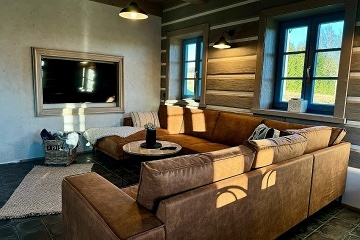 Wellness roubenka s kachlovou pec� - Bed�ichovka