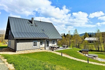 Wellness roubenka s kachlovou pec - Orlick hory