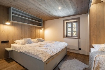 Wellness roubenka s kachlovou pec - Orlick hory