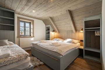 Wellness roubenka s kachlovou pec - Orlick hory