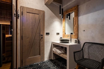 Wellness roubenka s kachlovou pec� - Bed�ichovka