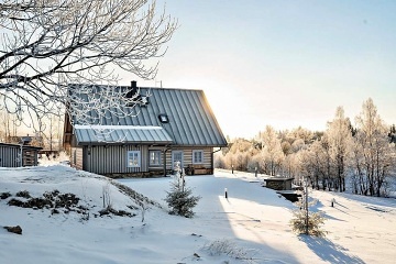 Wellness roubenka s kachlovou pec� - Bed�ichovka