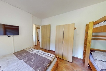 Chata s baznem - pehrada Vranov - Corntejn