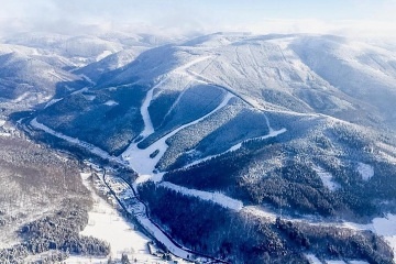 Chata u potoka - Velk� mechov� jez�rko - Jesen�ky