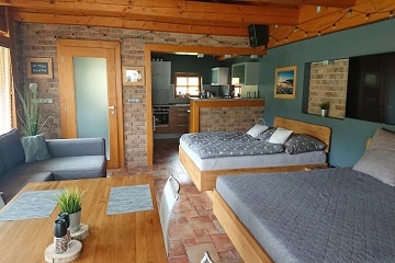 Chata u potoka - Velk� mechov� jez�rko - Jesen�ky