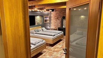 Chata u potoka - Velk� mechov� jez�rko - Jesen�ky