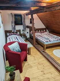 Chalupa se saunou - Rychlebsk� stezky - Jesen�ky
