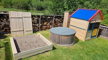 Chata baz�n a sauna - Zlat� Hory - Rejv�z